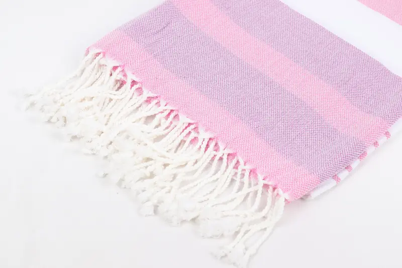 Hammam towel, Gift Boxes Towel, 70x40 Cotton Striped Towel, Bachelorette Party Gifts Bridesmaids, Turkish beach towel with fringe, Best Beach Towel - 7