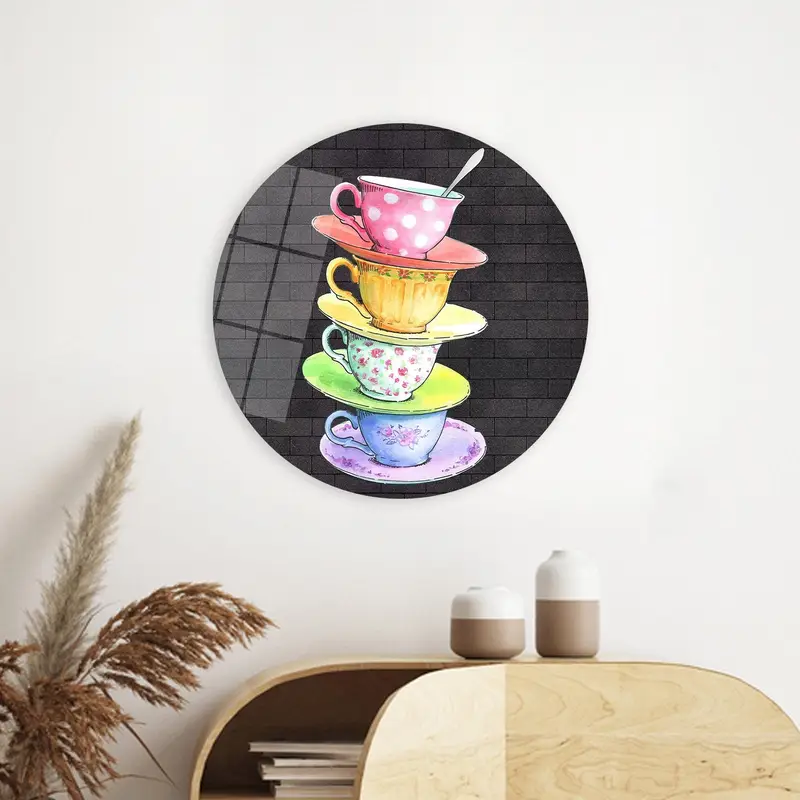 Eleganter Kaffee-Leinwanddruck: Küchendekoration für Kaffeeliebhaber