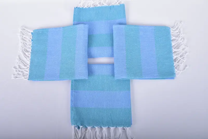 Turkish Towel Hand Towel, 40x18 Cotton Striped Towel, Gift Boxes Tea Towels, Summer Towel, Monogram Kitchen Towel, Spa Towel, Wedding Favors - 6