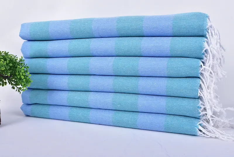 Turkish Towel Hand Towel, 40x18 Cotton Striped Towel, Gift Boxes Tea Towels, Summer Towel, Monogram Kitchen Towel, Spa Towel, Wedding Favors - 3