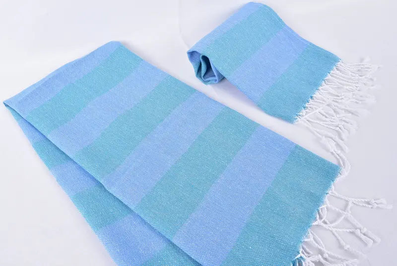 Turkish Towel Hand Towel, 40x18 Cotton Striped Towel, Gift Boxes Tea Towels, Summer Towel, Monogram Kitchen Towel, Spa Towel, Wedding Favors - 7