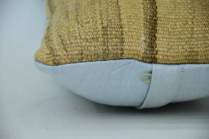 Office Chair Cushion Case, Gift Pillow, Authentic Pillow Cover, Cushion Case, Pillow for Sofa, Vintage Pillow, 8x16 Beige Pillow - 5