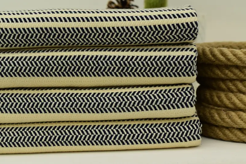 Wedding Gift, Absorbent Turkish towel, Organic Towel, Bachelorette Party Gifts For Bride, 70x40 Cotton Striped Towel, Memorial Gift, Peshtemal Towel - 1