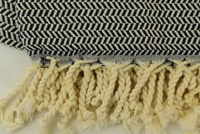 Wedding Gift, Absorbent Turkish towel, Organic Towel, Bachelorette Party Gifts For Bride, 70x40 Cotton Striped Towel, Memorial Gift, Peshtemal Towel - 5