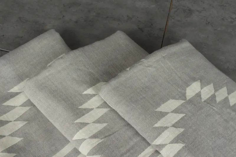 Turkish Blanket, Bachelorette Gifts, 84x56 Cotton Kilim Towel, Shower Curtain, Home Gift, Oversized Beach Towel, Housewarming Gift, Turkish Bedcover - 7