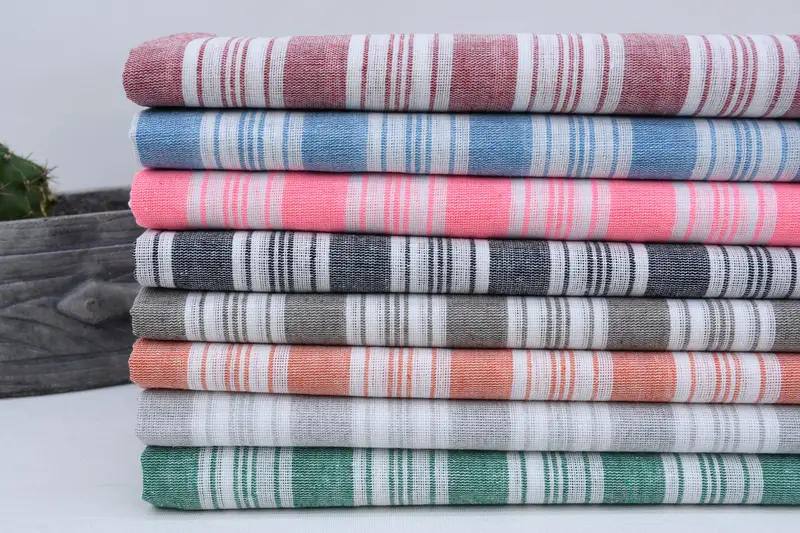 Family Gift Basket, Wedding Gifts Towel, Bachelorette Gifts, Gift For Best Friend, Kids Beach Towel, Gift For Her, 70x40 Cotton Striped Towel - 2