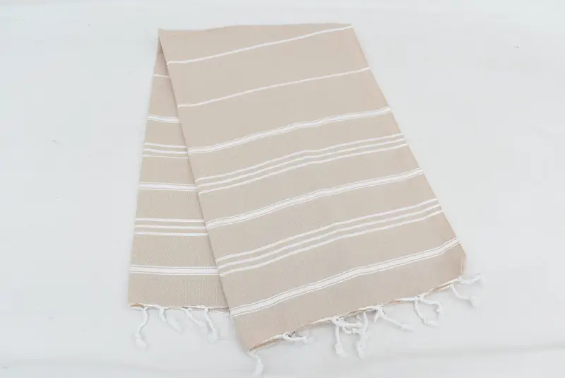 Türk havlu monogramı, düğün iyilikleri, nedime hediyeleri, eve taşınma hediyesi, spor salonu havlu, küçük banyo havluları, bebek hediyesi, 40x24 pamuklu çizgili havlu - 7