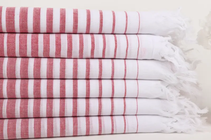 Lightweight Turkish towel for beach, Gift For Mom, 68x36 Cotton Striped Towel, Personalized Beach Towel, Turkish Towel USA, Bridesmaid Gift Towel - 3