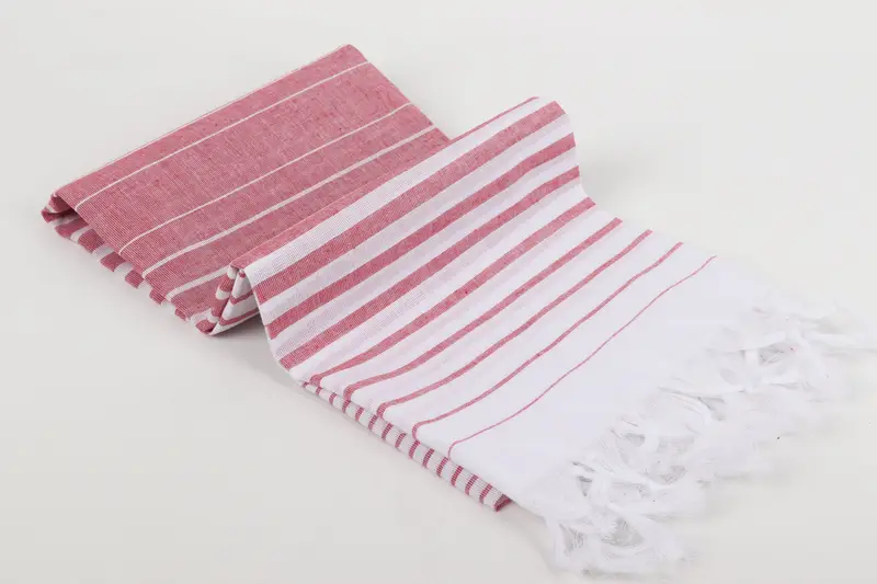 Lightweight Turkish towel for beach, Gift For Mom, 68x36 Cotton Striped Towel, Personalized Beach Towel, Turkish Towel USA, Bridesmaid Gift Towel - 6