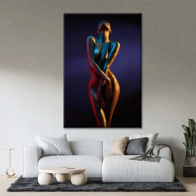 Sexy Girl Abstract Wall Art, Sexy Female, Sensual Photography, Erotic Fetish, Sexy Body Painting, Sensual Body Art, Sexy Bedroom Art, Mature - 5