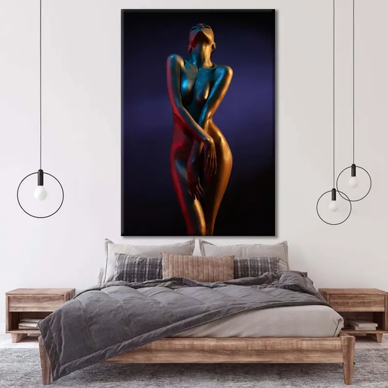 Sexy Girl Abstract Wall Art, Sexy Female, Sensual Photography, Erotic Fetish, Sexy Body Painting, Sensual Body Art, Sexy Bedroom Art, Mature - 3