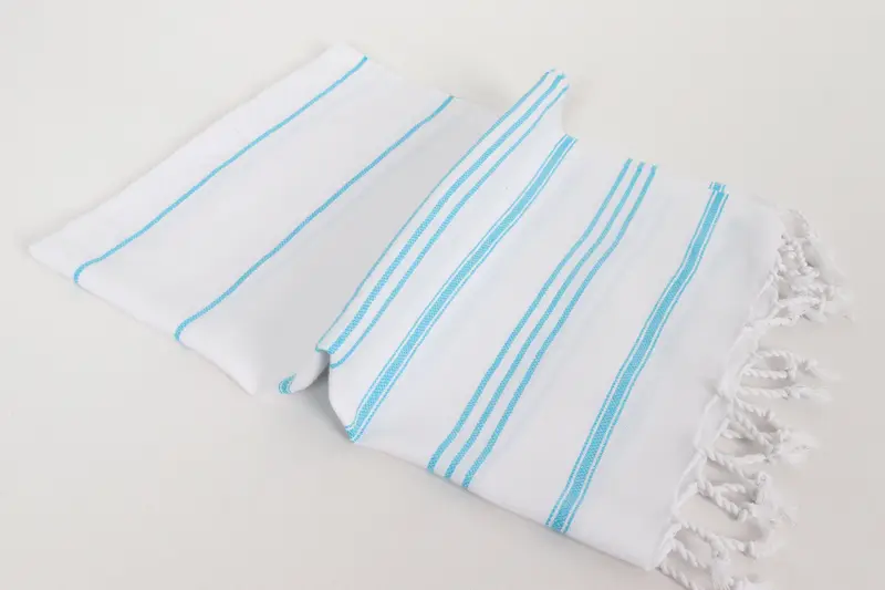 Decorative Towel, Bachelorette Favor, 40x24 Cotton Striped Towel, Turkish Tea Towel, Monogram Towels, Turkish Towel Hand Towel, Small Bath Towels - 6