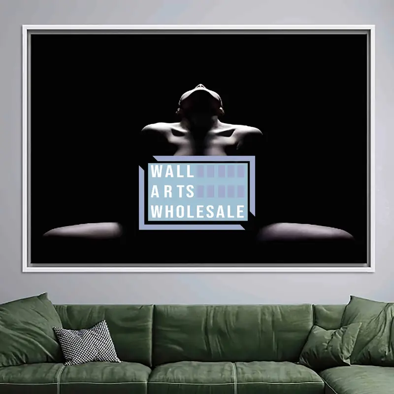 Sensual Woman Nude Canvas Print: Elegant, Artistic Home Decor