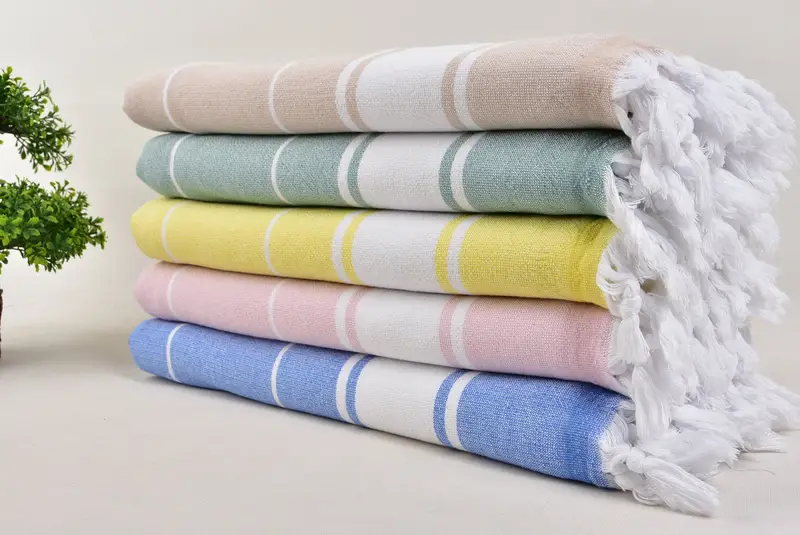 64x36 Cotton Striped Terry Towel, Beach Wedding Favor, Personalized Towel, Custom Towel Beach, Custom Towel, Bridal Shower Gifts, Summer Gift - 11