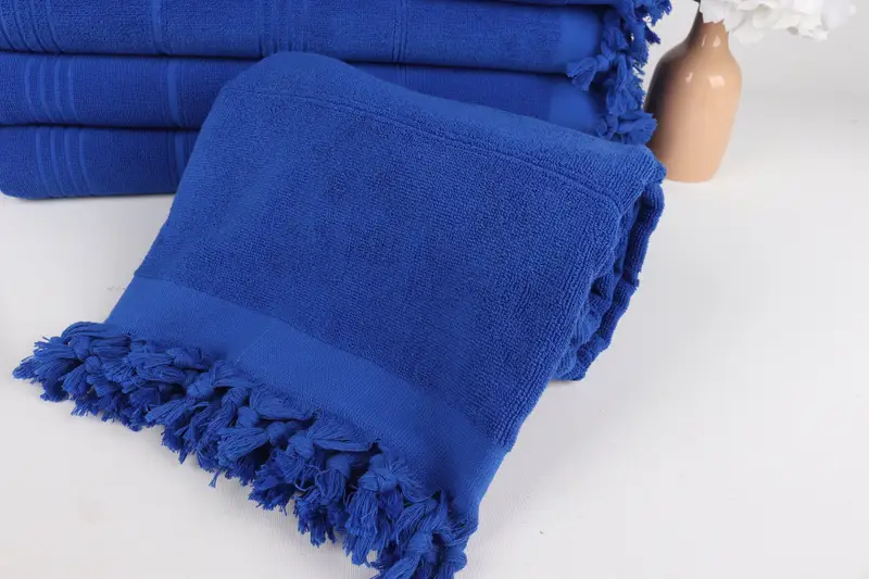 Quick-dry travel peshtemal towel, Quick-dry towel, 70x36 Cotton Striped Terry Towel, Bath towel, Wedding Gifts Towel, Home Gift, Family Gift Basket - 4