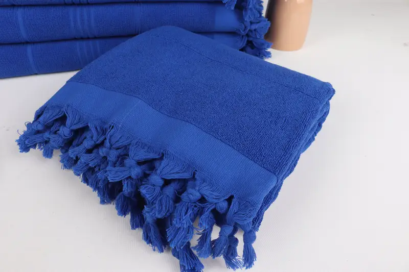 Quick-dry travel peshtemal towel, Quick-dry towel, 70x36 Cotton Striped Terry Towel, Bath towel, Wedding Gifts Towel, Home Gift, Family Gift Basket - 5