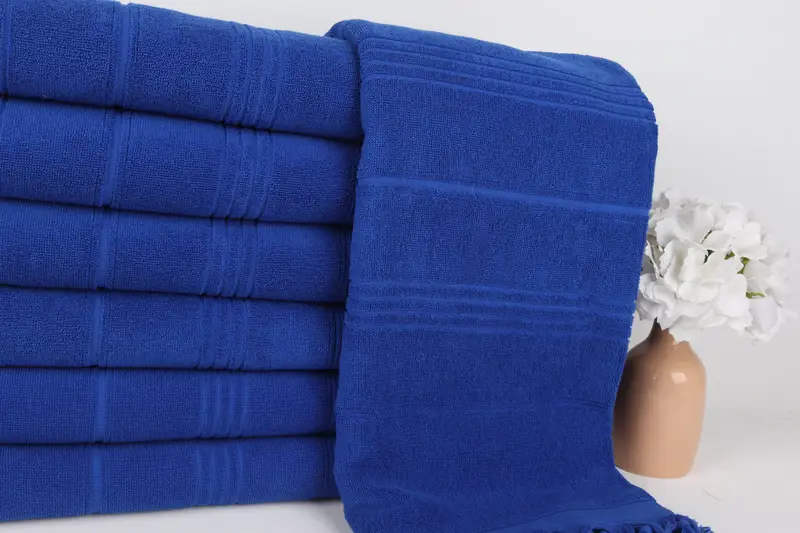 Quick-dry travel peshtemal towel, Quick-dry towel, 70x36 Cotton Striped Terry Towel, Bath towel, Wedding Gifts Towel, Home Gift, Family Gift Basket - 2
