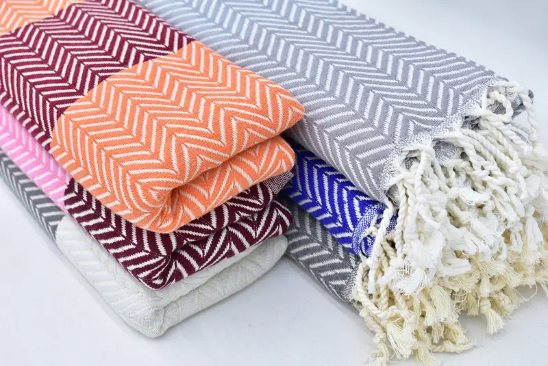 Gifts For Him, Bridal Shower Gift, Scarf Towel, Peshtemal Towel, Grandma Gift, Personalized Gifts, Handwoven organic Turkish towel for spa - 2