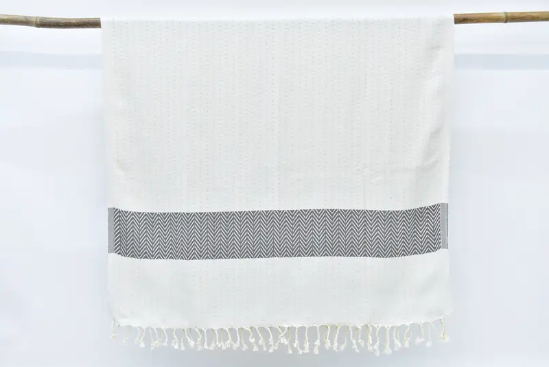 Gifts For Him, Bridal Shower Gift, Scarf Towel, Peshtemal Towel, Grandma Gift, Personalized Gifts, Handwoven organic Turkish towel for spa - 4