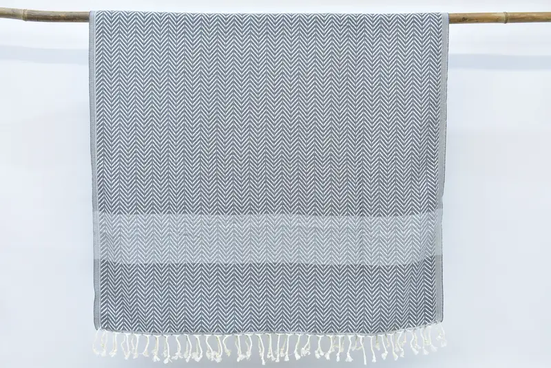 Gifts For Him, Bridal Shower Gift, Scarf Towel, Peshtemal Towel, Grandma Gift, Personalized Gifts, Handwoven organic Turkish towel for spa - 5