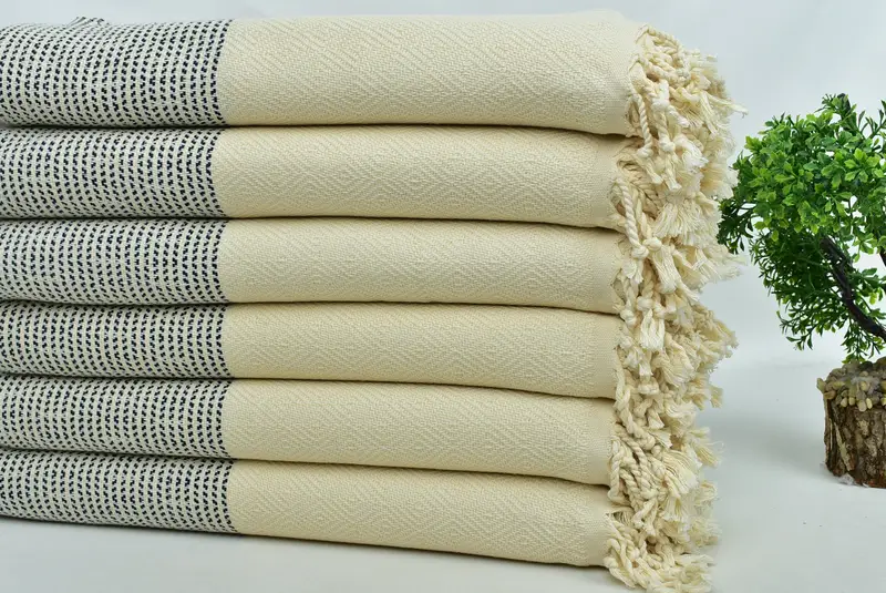 Personalized Gifts, Oversized Beach Towel, Turkish Towel Beach, Personalized Towel Gift, Birthday Gift, 70x40 Cotton Diamond Towel, Peshtemal Towel - 3