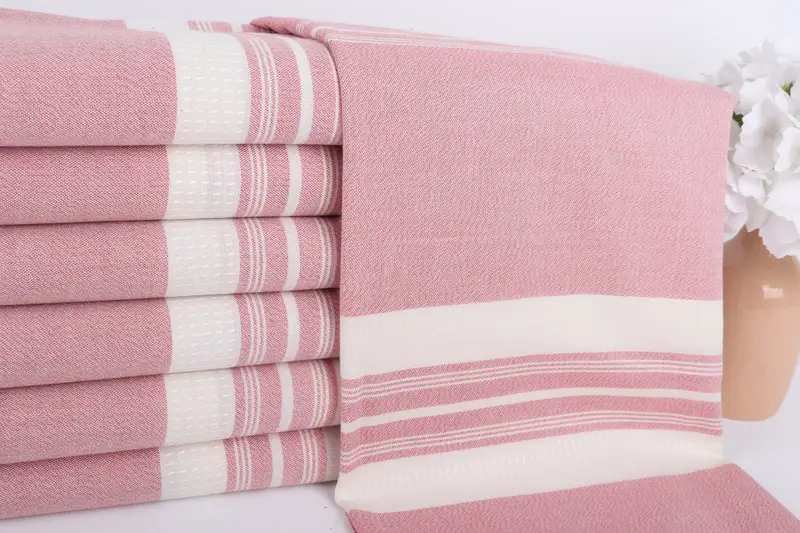 Hochzeitsgeschenk für Braut, Sommergeschenkideen, Brautjungferngeschenk, 60x38 Baumwollstreifenhandtuch, personalisiertes türkisches Handtuch, personalisiertes Brautjungferngeschenk - 2
