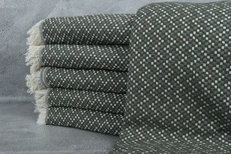 Bachelorette Party Favors, Memorial Gift, Tablecloth, Custom Shower Curtain, 76x68 Cotton Herringbone Towel, Turkish Bedspread, Custom Wedding Gifts - 1