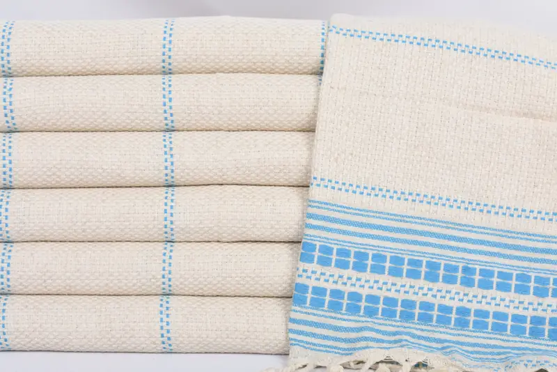 Guest Towel, Personalized Kitchen Towel, Bachelorette Party Favor, Summer Gift, Personalized Hand Towel, 40x20 Linen Striped Towel, Bridesmaid Gifts - 2