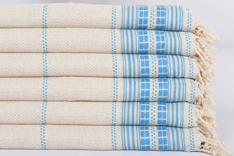Guest Towel, Personalized Kitchen Towel, Bachelorette Party Favor, Summer Gift, Personalized Hand Towel, 40x20 Linen Striped Towel, Bridesmaid Gifts - 3