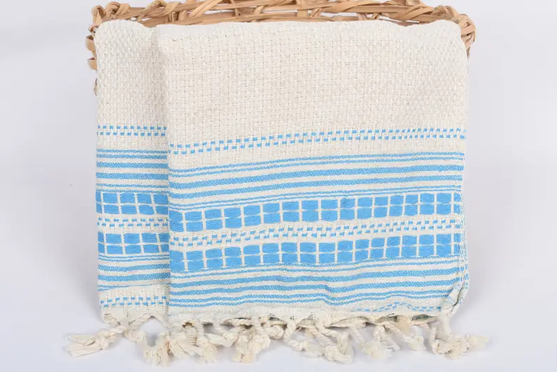 Guest Towel, Personalized Kitchen Towel, Bachelorette Party Favor, Summer Gift, Personalized Hand Towel, 40x20 Linen Striped Towel, Bridesmaid Gifts - 5