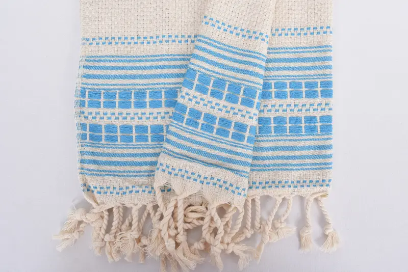Guest Towel, Personalized Kitchen Towel, Bachelorette Party Favor, Summer Gift, Personalized Hand Towel, 40x20 Linen Striped Towel, Bridesmaid Gifts - 8