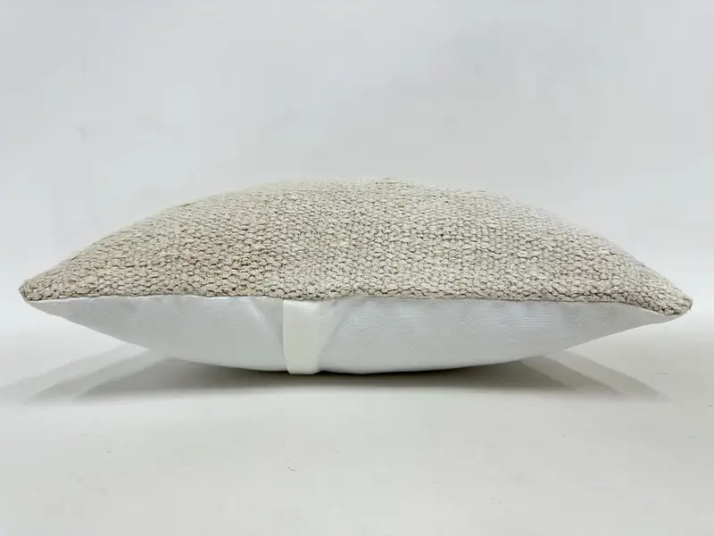 Pillow Cover, Handmade Kilim Cushion, Kilim Pillow Cover, Morroccon Kilim Cushion Cushion Cover, 16x16 Beige Cushion Cover, Pillow for Sofa - 5