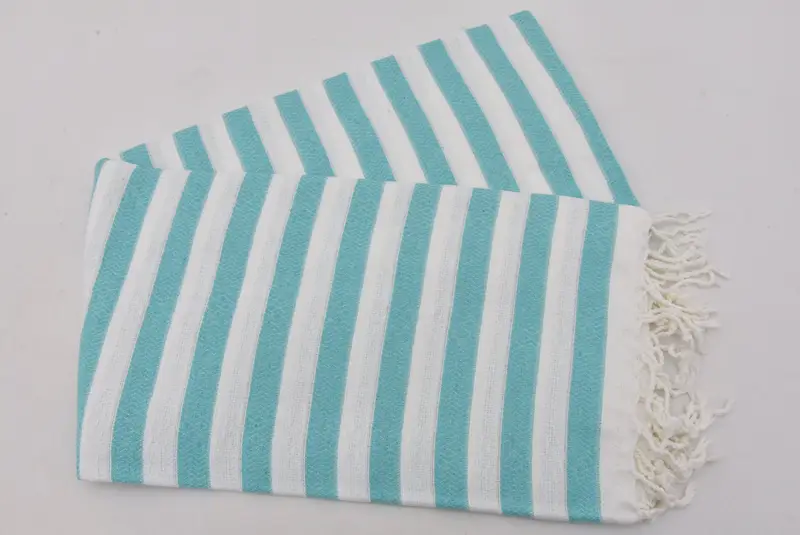 Wedding Shower Gift, Bachelorette Party Gift, Luxury towel, Bachelorette Party Decorations, Bachelorette Beach Towel, 70x36 Cotton Striped Towel - 3