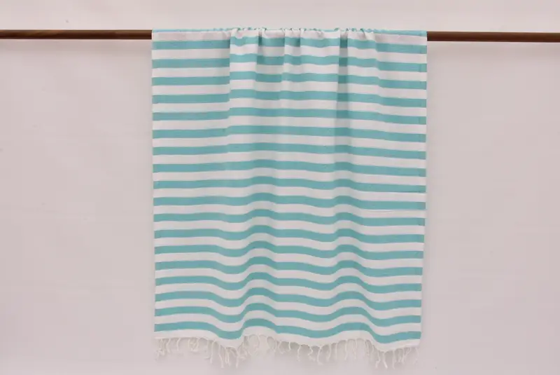 Wedding Shower Gift, Bachelorette Party Gift, Luxury towel, Bachelorette Party Decorations, Bachelorette Beach Towel, 70x36 Cotton Striped Towel - 2