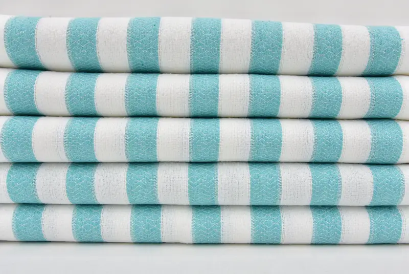 Wedding Shower Gift, Bachelorette Party Gift, Luxury towel, Bachelorette Party Decorations, Bachelorette Beach Towel, 70x36 Cotton Striped Towel - 5