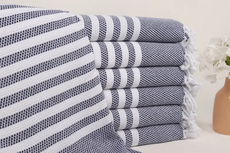 Sand-free towel, Maid Of Honor Gift, Peshtemal Towel, 68x40 Cotton Striped Towel, Towel With Name, Turkish Towel Beach, Turkish Towel USA, Gym Towel - 1