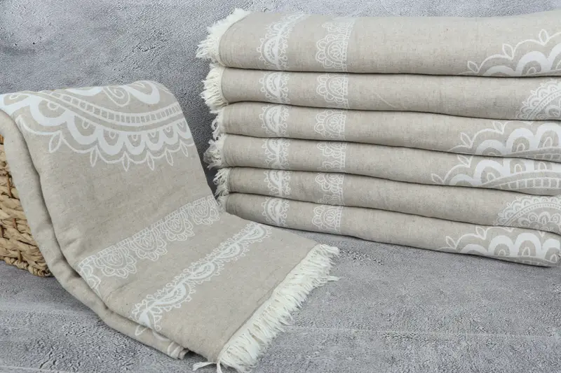 Customized Turkish Blanket, Wedding Favors, Turkish Throw Blanket, Bridal Shower Gift, Customized Throw Blankets, Decorative Bedspread, Bedspread - 3