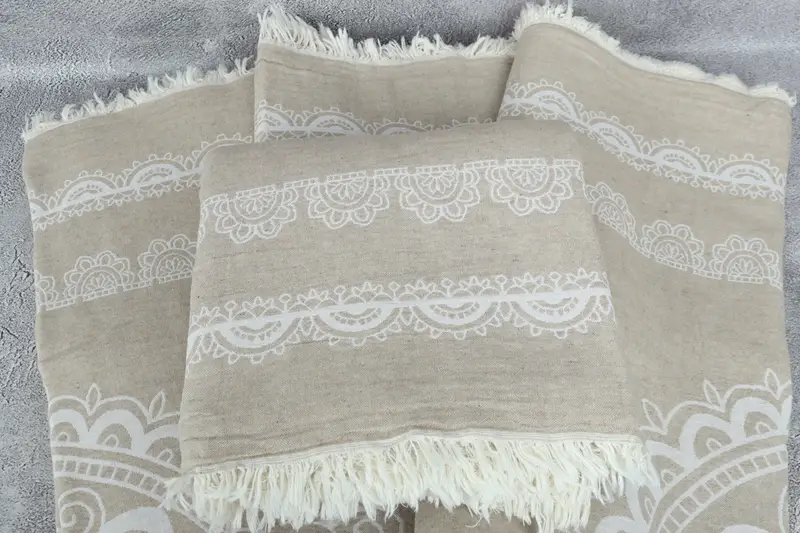 Customized Turkish Blanket, Wedding Favors, Turkish Throw Blanket, Bridal Shower Gift, Customized Throw Blankets, Decorative Bedspread, Bedspread - 4
