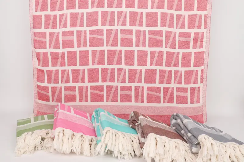 Cotton towel, Gift For Best Friend, Decorative Towel, Turkish Towel Personalized, Organic towel, Housewarming Gift, 70x34 Cotton Patterned Towel - 8