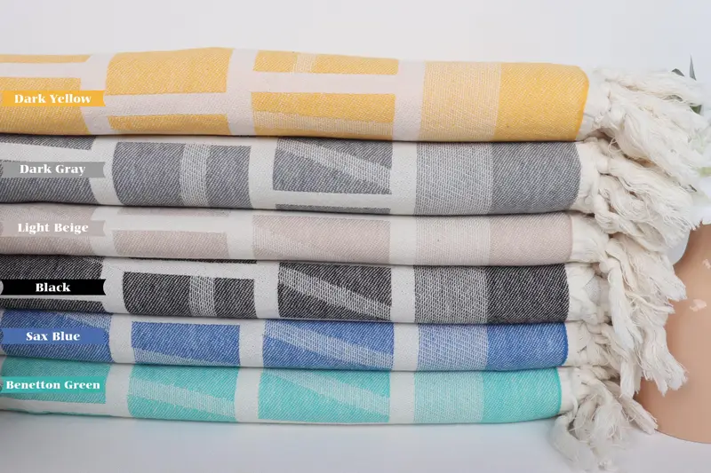 Cotton towel, Gift For Best Friend, Decorative Towel, Turkish Towel Personalized, Organic towel, Housewarming Gift, 70x34 Cotton Patterned Towel - 1