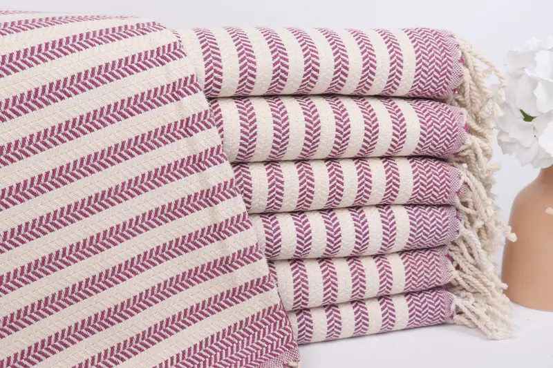 Personalized Towel, Bachelorette Party Gifts, Christmas Favors, Luxury Turkish peshtemal beach towel, 70x40 Cotton Chevron Towel, Turkish towel - 1