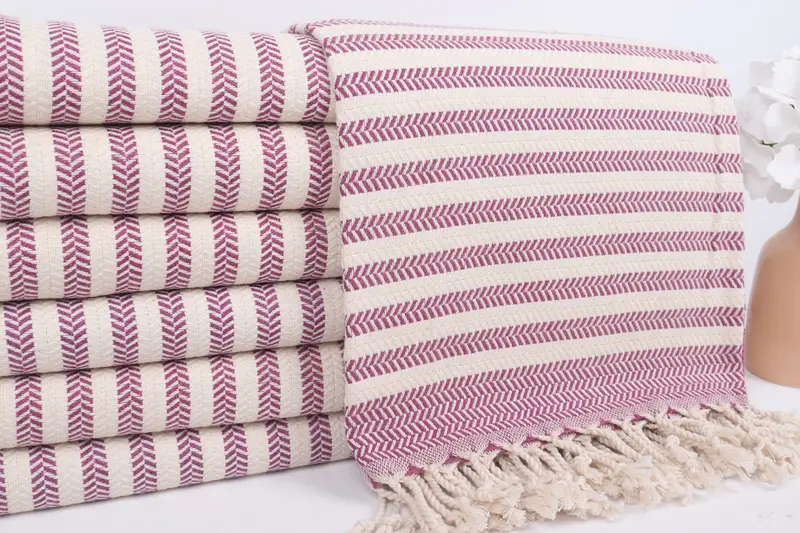 Personalized Towel, Bachelorette Party Gifts, Christmas Favors, Luxury Turkish peshtemal beach towel, 70x40 Cotton Chevron Towel, Turkish towel - 2