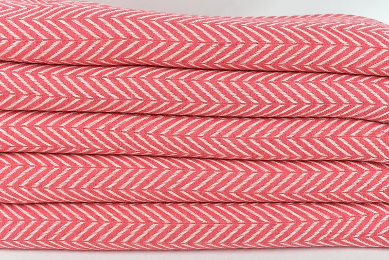 Toalla de decoración del hogar, toalla de regalo de dama de honor, favores de boda, toalla de zig zag de algodón 70x40, toalla de playa para niños, regalo de boda personalizado, toalla orgánica - 2