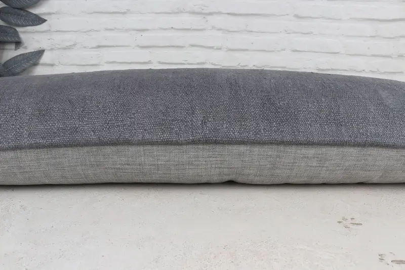 Handwoven Pillow, Bench Pillow, 16x48 Brown Pillow Cover, Authentic Cushion Cover, Home Decor Pillow, Pillow Case, Kilim Cushion Sham, Gift Pillow - 5