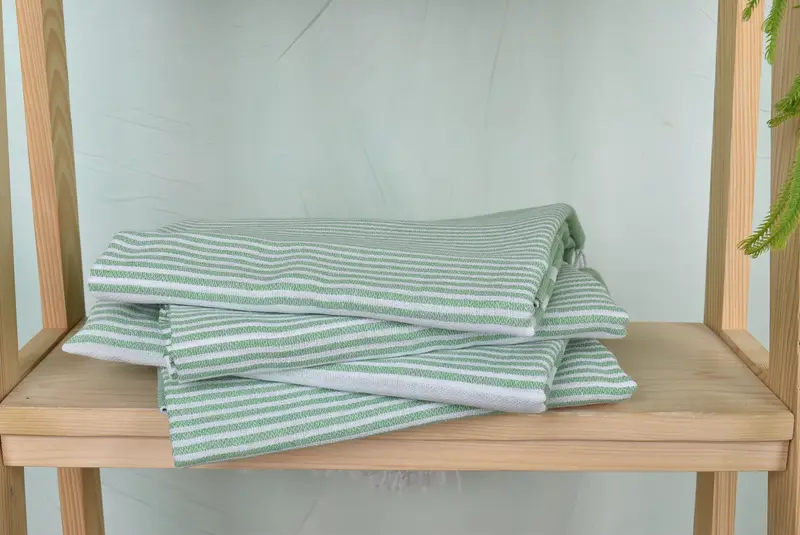70x40 Cotton Striped Towel, Bachelor Party Favors, Peshtemal Towel, Bachelorette Party Decorations, Lightweight towel, Personalized Wedding Gift - 7