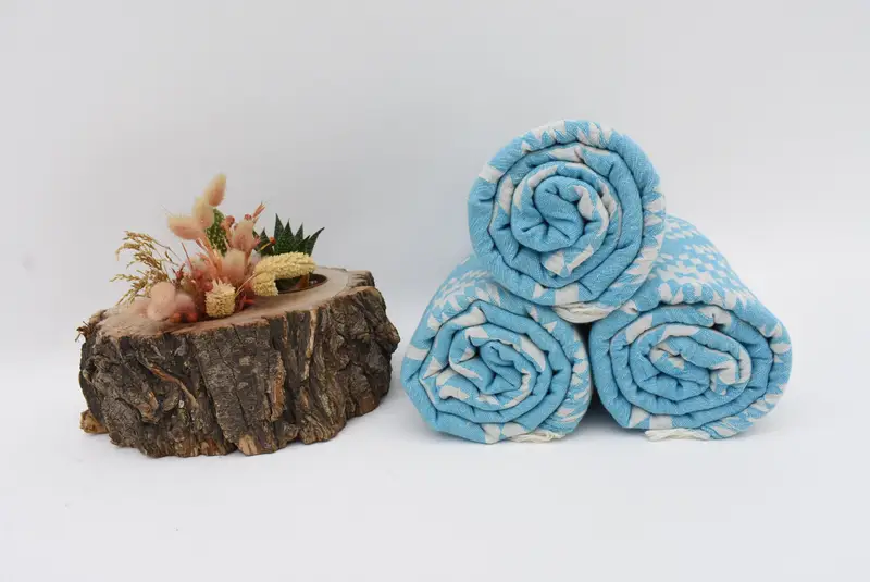 Toalla de fouta, toalla de viaje, toalla de kilim de algodón 70x36, regalos de soltero, toalla de playa personalizada, toalla de playa turca, regalo personalizado para ella - 8