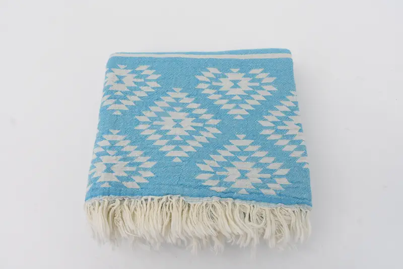 Toalla de fouta, toalla de viaje, toalla de kilim de algodón 70x36, regalos de soltero, toalla de playa personalizada, toalla de playa turca, regalo personalizado para ella - 5