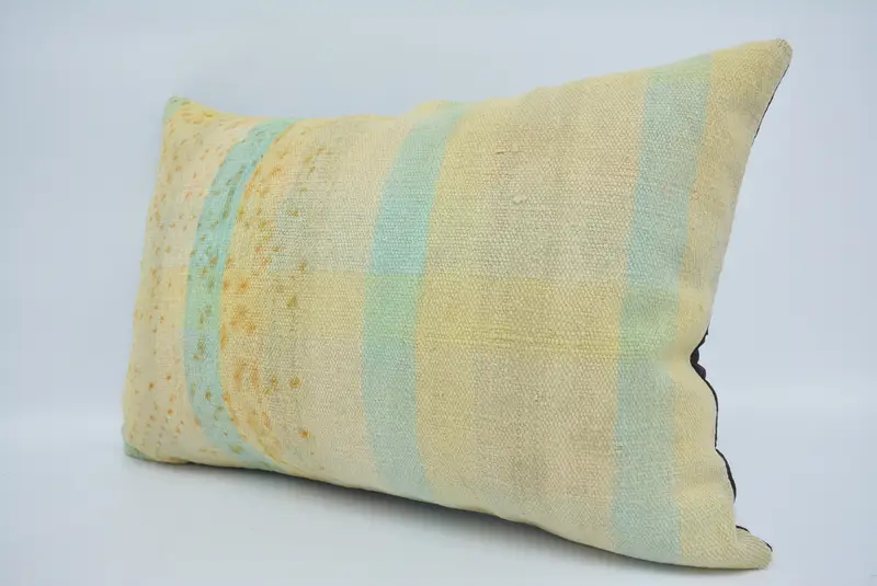 Southwestern Pillow Cover, Home Decor Pillow, Pillow for Couch, Luxury Cushion Case, 16x24 Yellow Cushion, Boho Pillow, Bed Pillow Cover, Pillow - 4