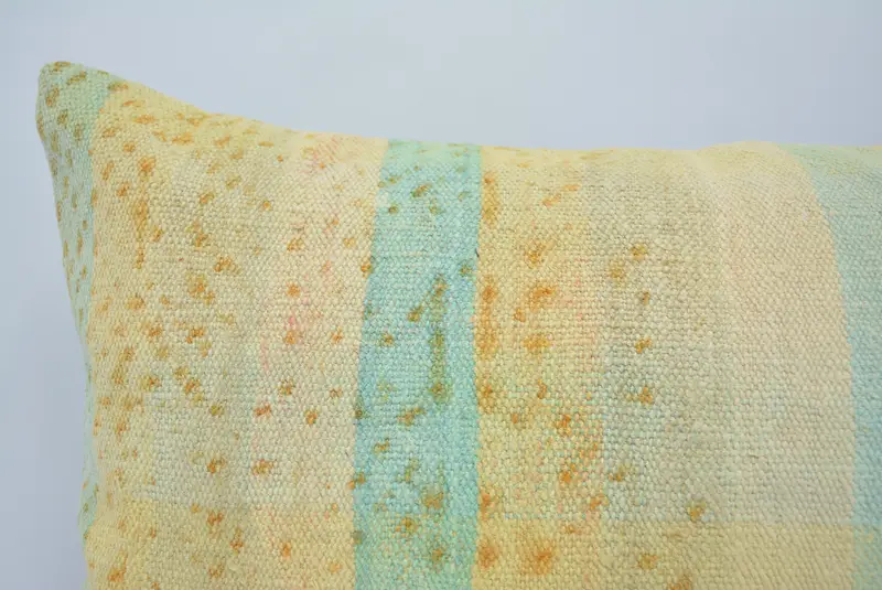Southwestern Pillow Cover, Home Decor Pillow, Pillow for Couch, Luxury Cushion Case, 16x24 Yellow Cushion, Boho Pillow, Bed Pillow Cover, Pillow - 2