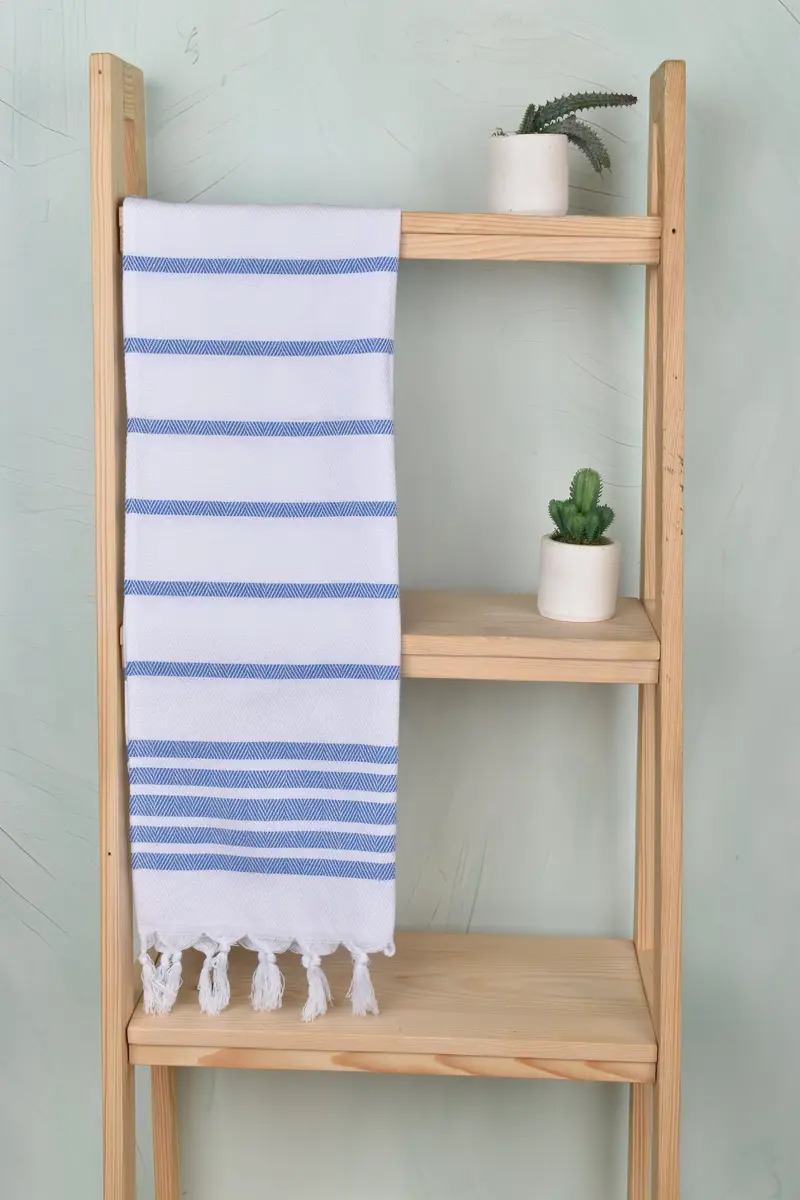 Turkish Tea Towel, 36x24 Cotton Herringbone Towel, Summer Gift, Handmade Gift, Monogram Towels, Bridesmaid Gifts, Kitchen Towel, Gifts For Him - 8